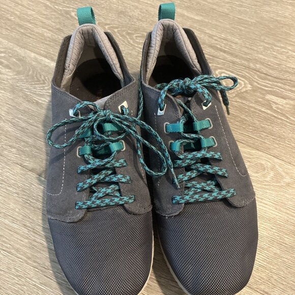 Merrell Mens 9.5 Roust Frenzy Gray Suede Casual Sneakers - Picture 1 of 7